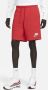 Nike Club herenshorts van sweatstof Rood - Thumbnail 1