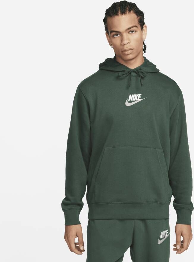 Nike Club hoodie van sweatstof voor heren Groen