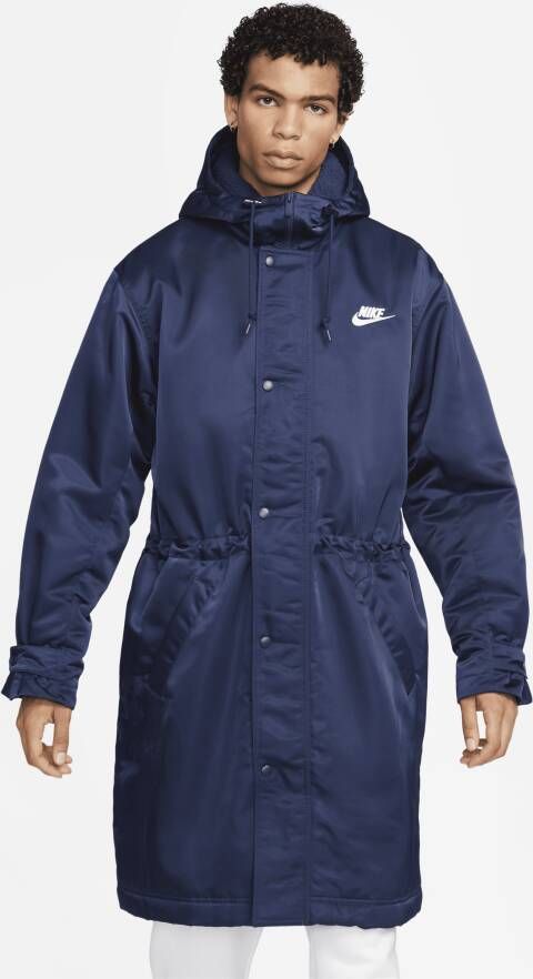 Nike Club stadionparka voor heren Blauw