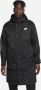 Nike Lange Sherpa- gevoerde parka met capuchon Black Heren - Thumbnail 1