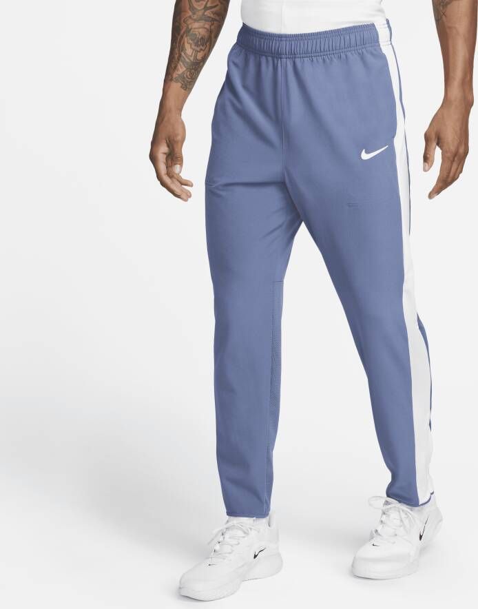 Nike Court Advantage Tennisbroek voor heren Blauw