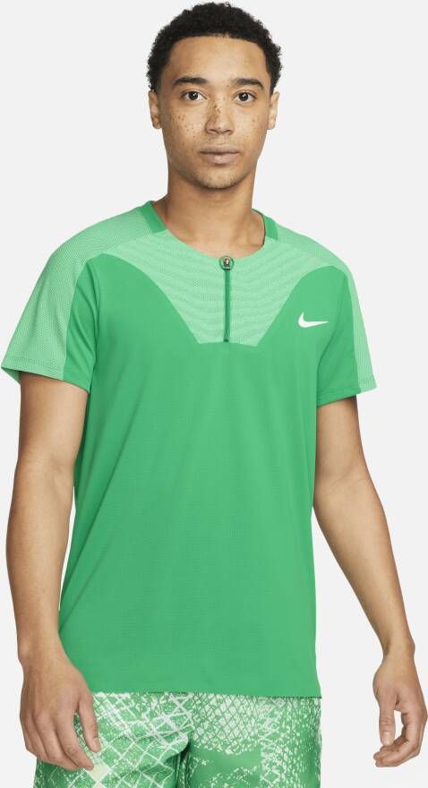 Nike Court Dri-FIT ADV Slam Tennispolo voor heren Groen
