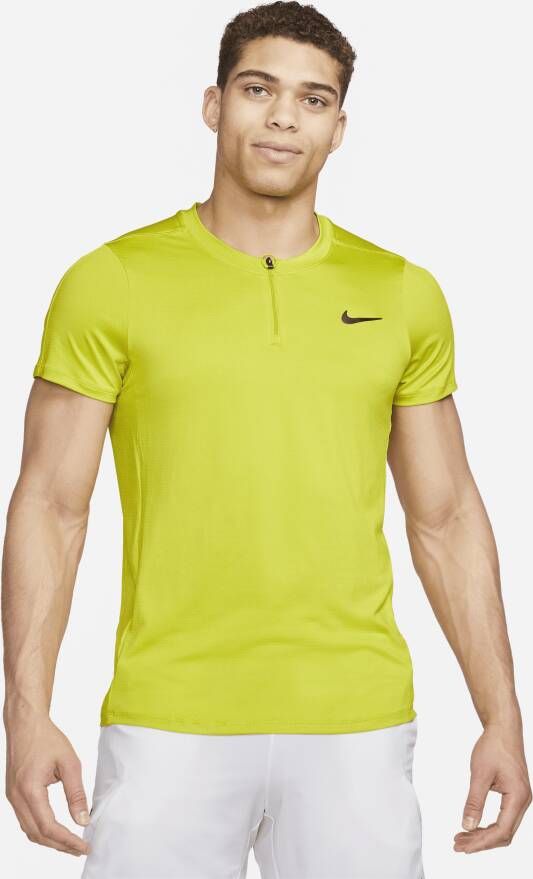 Nike Court Dri-FIT Advantage Tennispolo voor heren Groen
