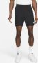 Nike Court Dri-FIT Advantage Tennisshorts voor heren (18 cm) Zwart - Thumbnail 1