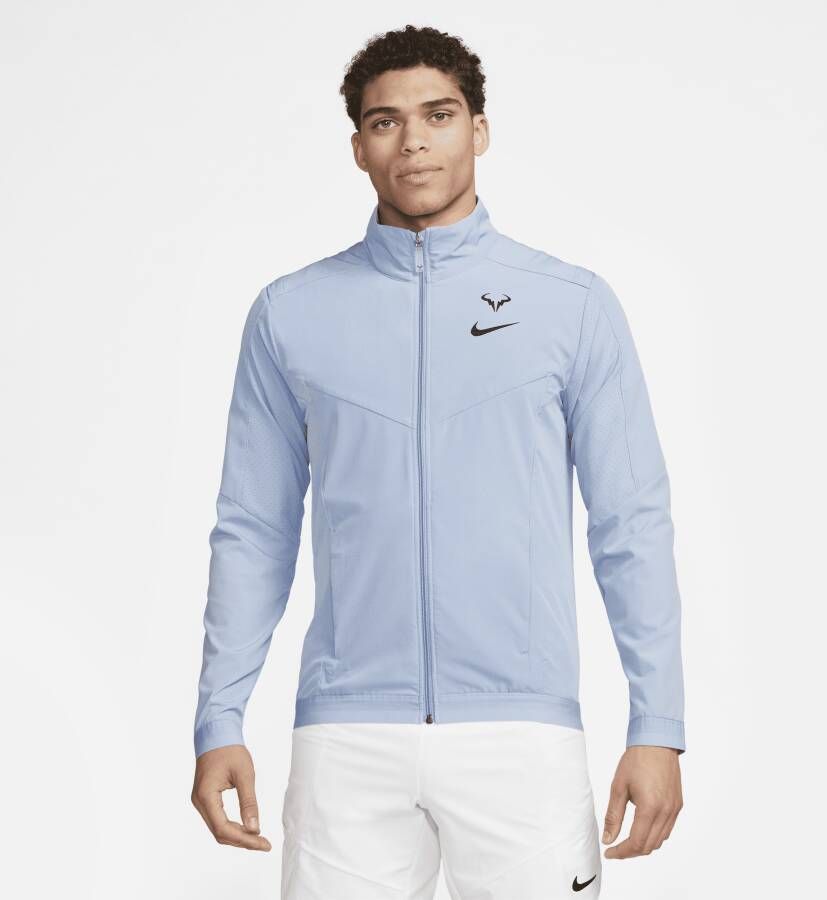 Nike Court Dri-FIT Rafa Tennisjack voor heren Blauw