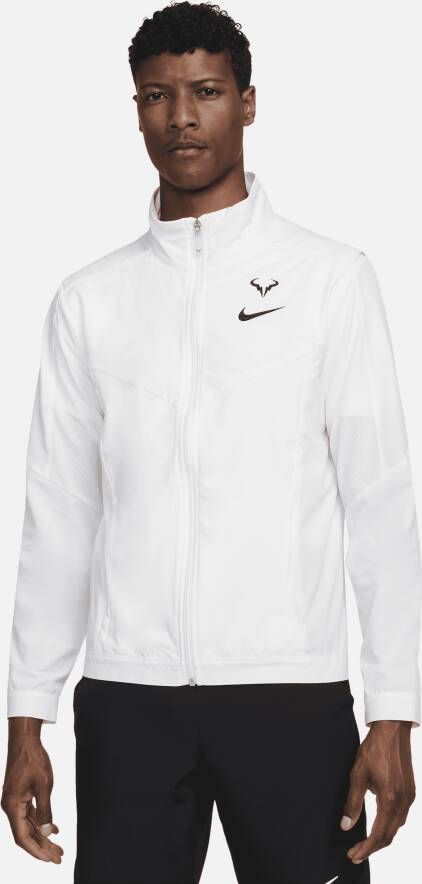 Nike Court Dri-FIT Rafa Tennisjack voor heren Wit