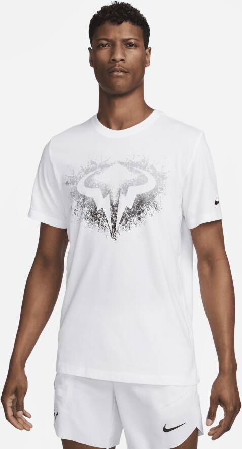 Nike Court Dri-FIT Rafa Tennisshirt voor heren Wit