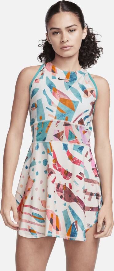 Nike Court Dri-FIT Slam Tennisjurk Wit
