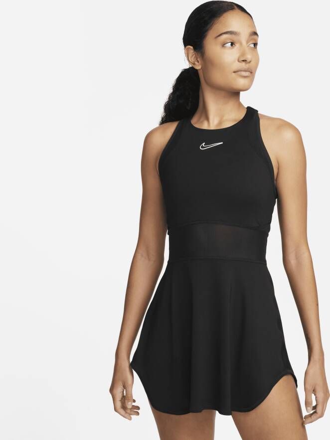 Nike Court Dri FIT Slam tennisjurk Zwart Kledingwinkel