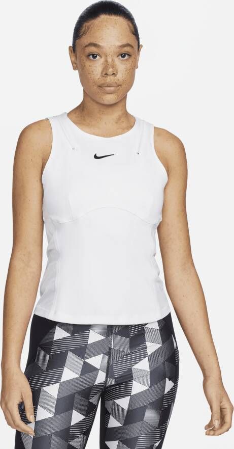 Nike Court Dri-FIT Slam Tennistanktop voor dames Wit