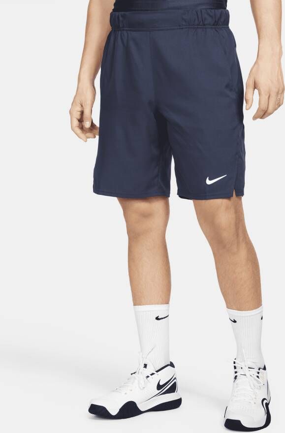 Nike Court Dri-FIT Victory Tennisshorts van 23 cm voor heren Blauw