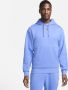 Nike Court Tennishoodie van fleece voor heren Blauw - Thumbnail 1