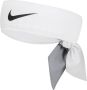 Nike Court Tennishoofdband Wit - Thumbnail 1