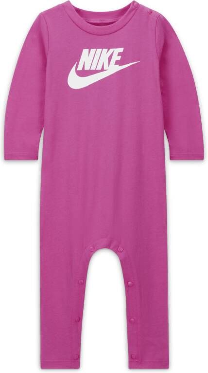 Nike Coverall zonder voetjes voor baby's (12-24 maanden) Paars