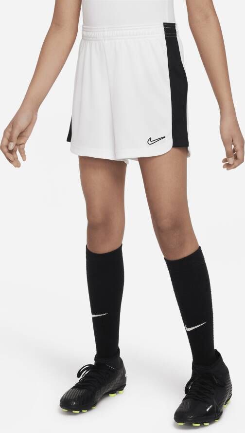 Nike Dri-FIT Academy 23 voetbalshorts voor meisjes Wit