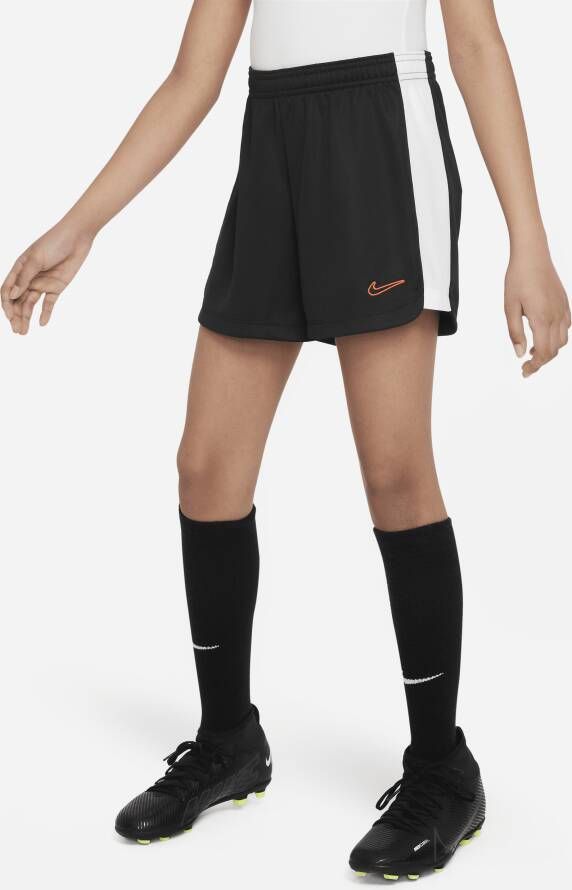 Nike Dri-FIT Academy 23 voetbalshorts voor meisjes Zwart