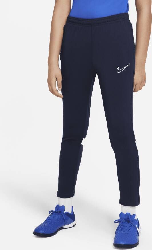 Nike Dri-FIT Academy Knit voetbalbroek voor kids Blauw