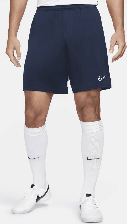 Nike Dri-FIT Academy Knit voetbalshorts voor heren Blauw