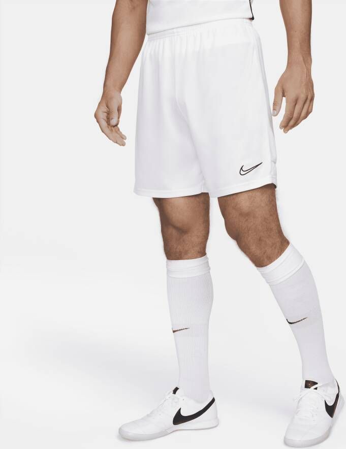 Nike Dri-FIT Academy Knit voetbalshorts voor heren Wit