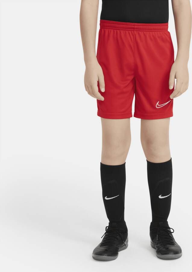 Nike Dri-FIT Academy Knit voetbalshorts voor kids Rood