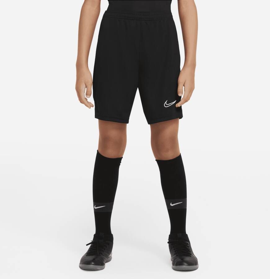 Nike Dri-FIT Academy Knit voetbalshorts voor kids Zwart
