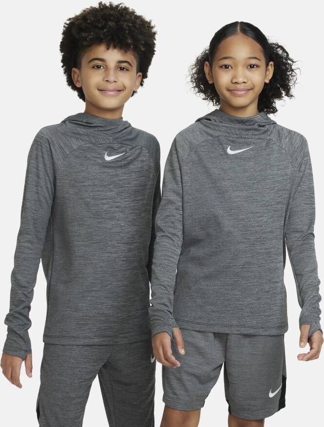 Nike Dri-FIT Academy Voetbalhoodie voor kids Zwart