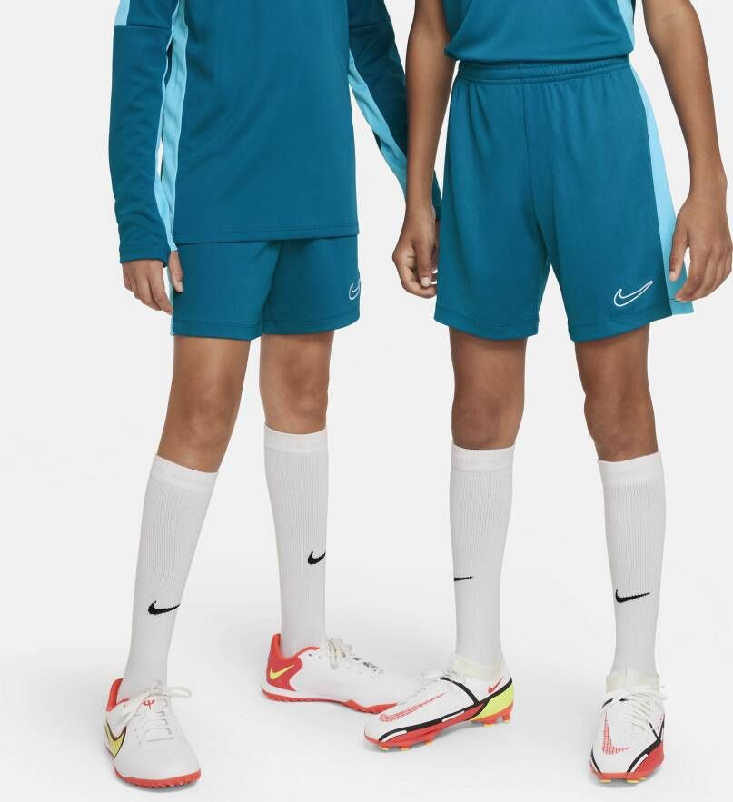 Nike Dri-FIT Academy23 Voetbalshorts voor kids Blauw