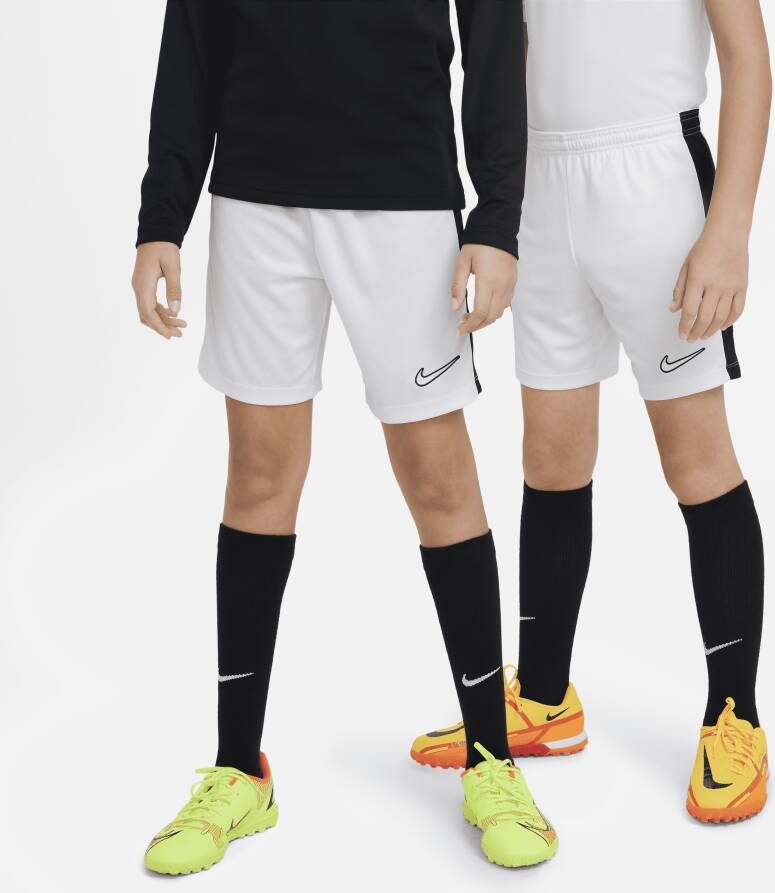 Nike Dri-FIT Academy23 Voetbalshorts voor kids Wit