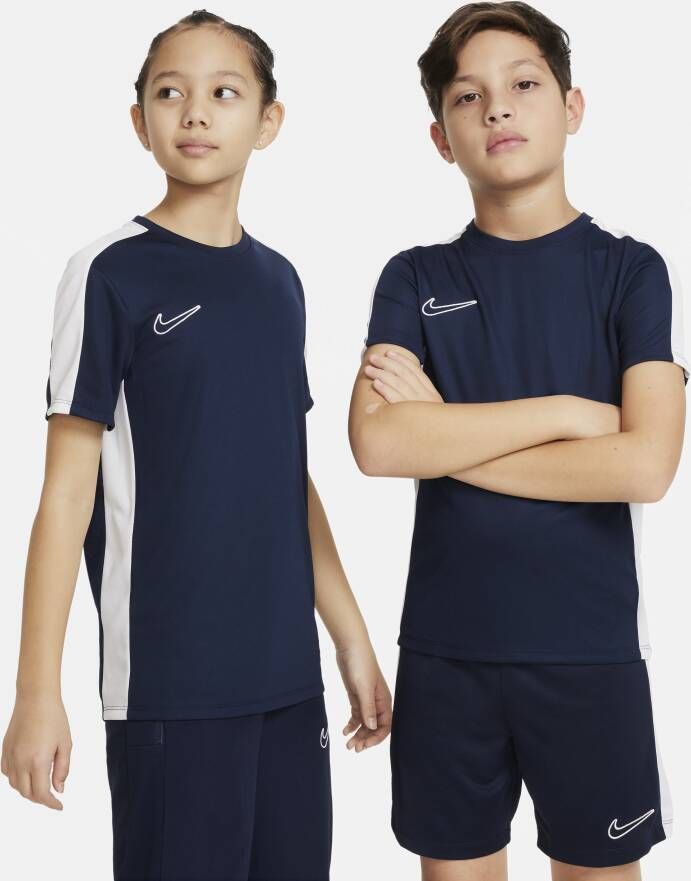 Nike Dri-FIT Academy23 Voetbaltop voor kids Blauw