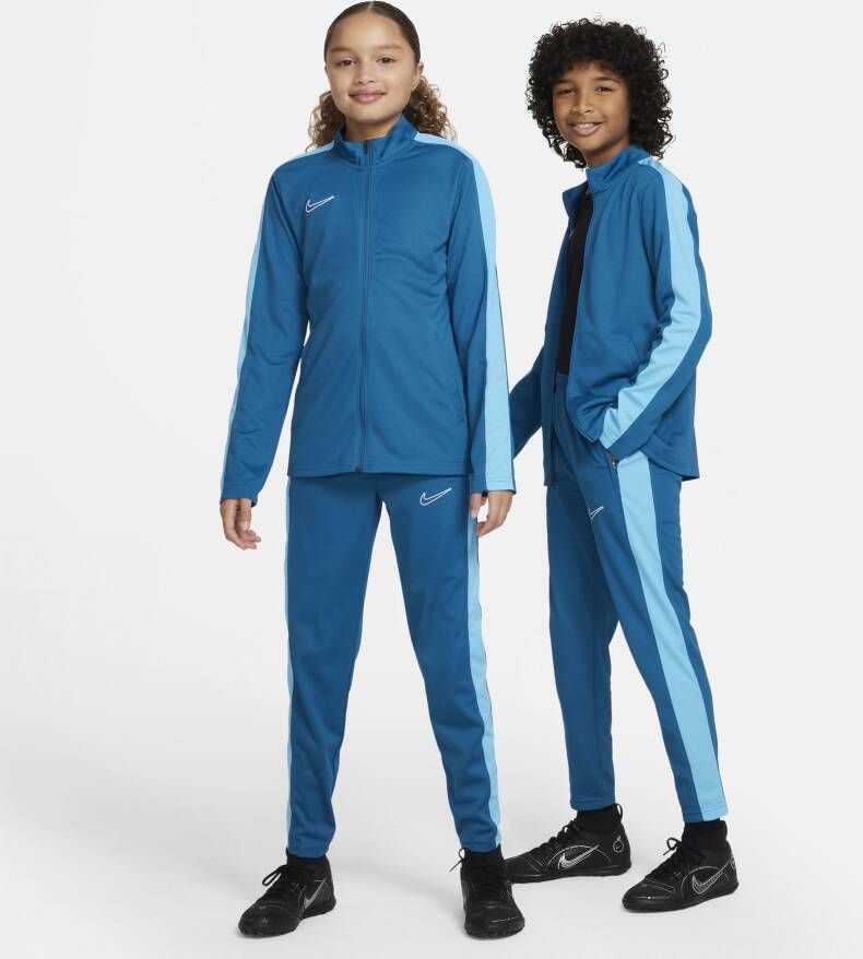 Nike Dri-FIT Academy23 Voetbaltrainingspak voor kids Blauw