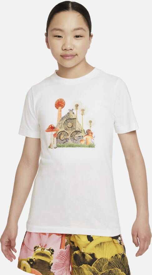 Nike Dri-FIT ACG T-shirt voor kids Wit