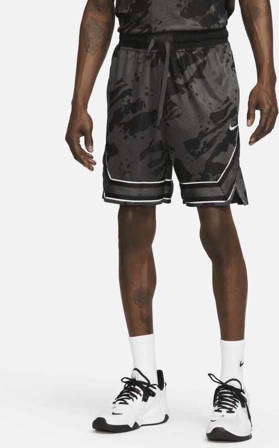 Nike Dri-FIT ADV Basketbalshorts voor heren (20 cm) Zwart