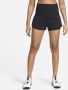 Nike Bliss Dri-FIT fitnessshorts met hoge taille en binnenbroekje voor dames (8 cm) Zwart - Thumbnail 1