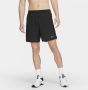 Nike Challenger Dri-FIT hardloopshorts met binnenbroek voor heren (18 cm) Zwart - Thumbnail 1