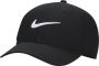 Nike Dri-FIT Club gestructureerde Swoosh pet Zwart - Thumbnail 1