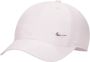 Nike Dri-FIT Club ongestructureerde pet met metalen Swoosh voor kids Roze - Thumbnail 1