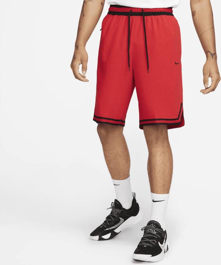 Nike Dri-FIT DNA Basketbalshorts voor heren (25 cm) Rood