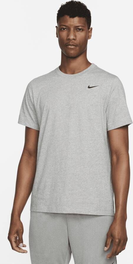 Nike Dri-FIT Fitness T-shirt voor heren Grijs