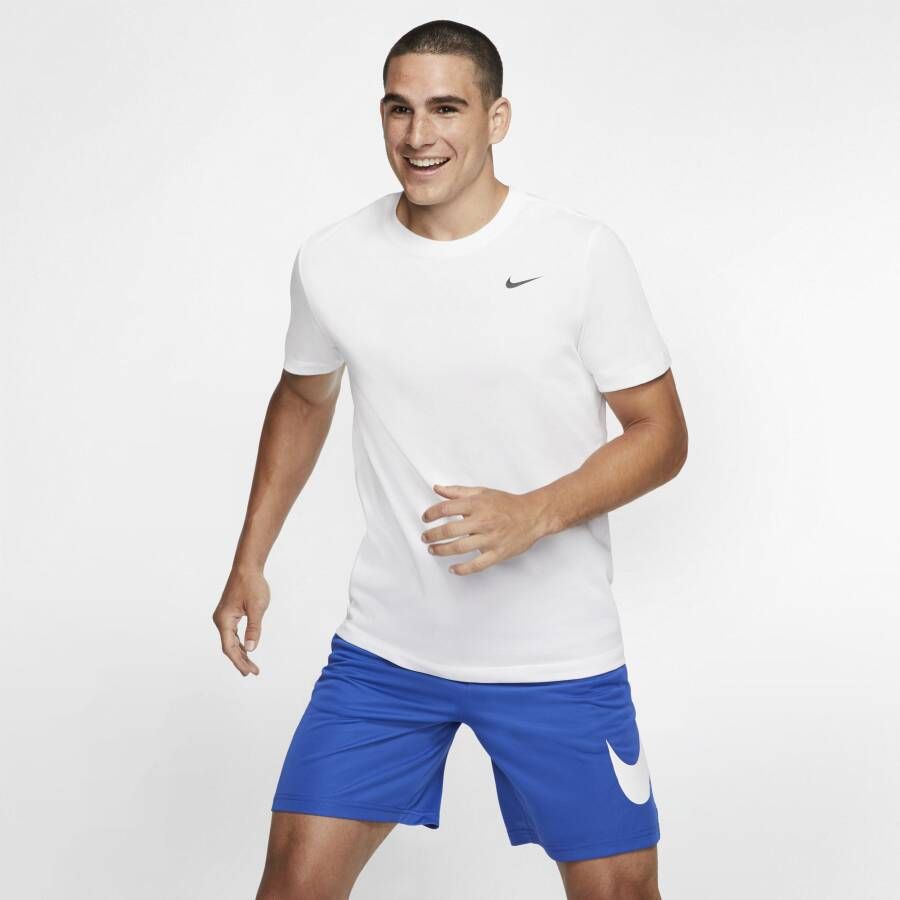 Nike Dri-FIT Fitness T-shirt voor heren Wit