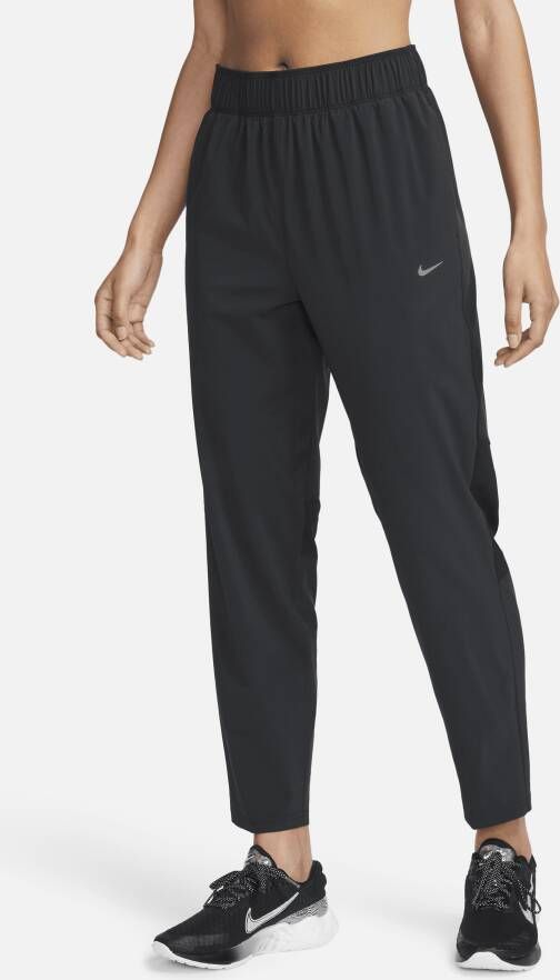 Nike Dri-FIT Fast 7 8-hardloopbroek met halfhoge taille voor dames Zwart