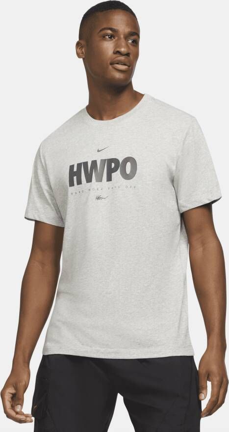 Nike Dri-FIT 'HWPO' Trainingsshirt voor heren Grijs