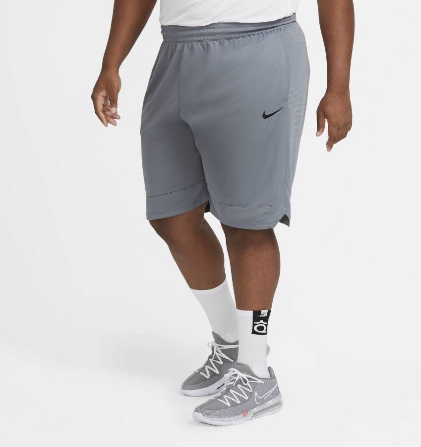 Nike Dri-FIT Icon Basketbalshorts voor heren Grijs
