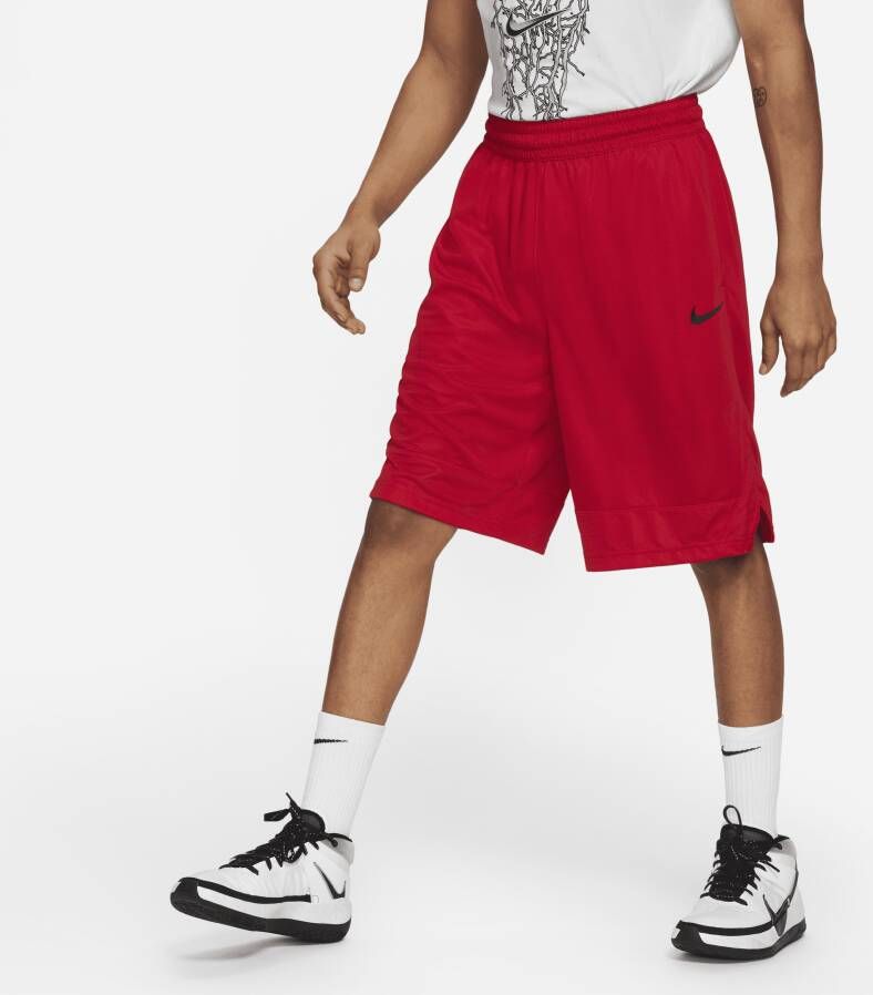 Nike Dri-FIT Icon Basketbalshorts voor heren Rood
