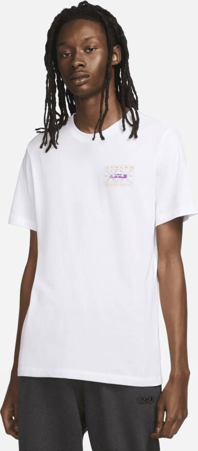 Nike Dri-FIT LeBron Basketbalshirt voor heren Wit