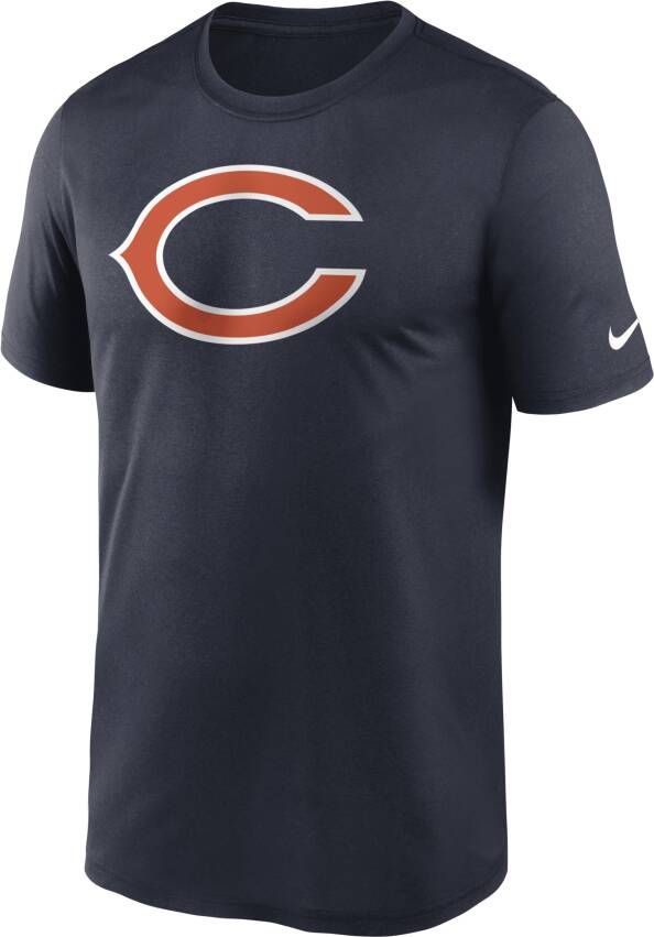 Nike Dri-FIT Logo Legend (NFL Chicago Bears) T-shirt voor heren Blauw