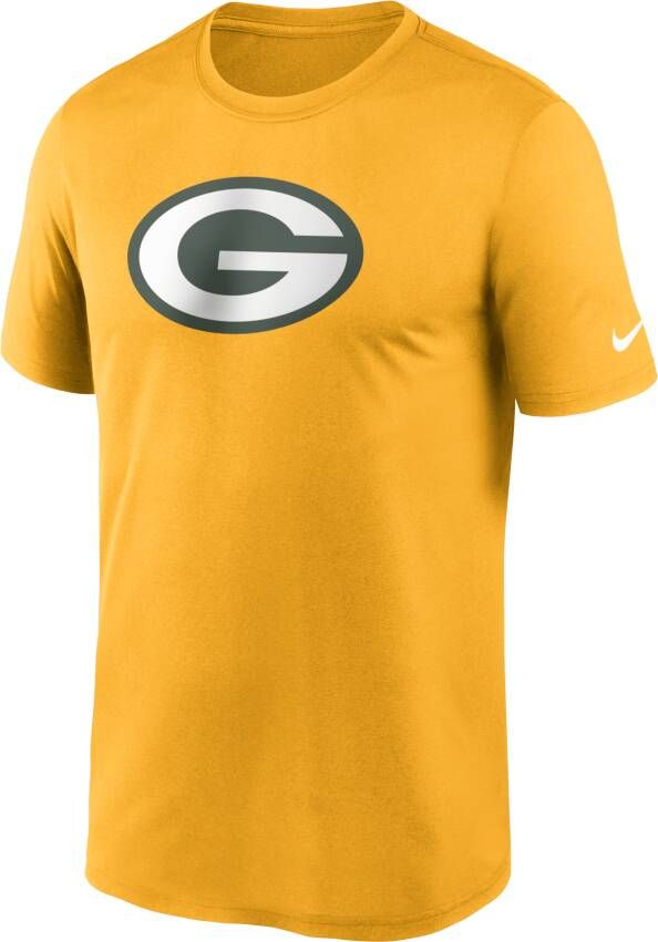 Nike Dri-FIT Logo Legend (NFL Green Bay Packers) T-shirt voor heren Geel