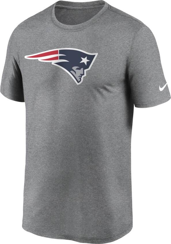 Nike Dri-FIT Logo Legend (NFL New England Patriots) T-shirt voor heren Grijs