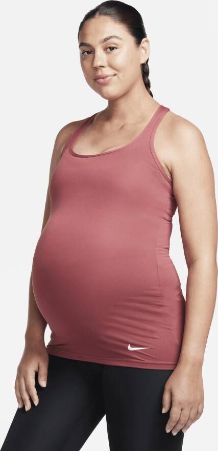 Nike Dri-FIT (M) Tanktop voor dames (zwangerschapskleding) Rood