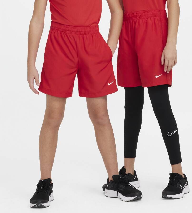 Nike Multi Dri-FIT trainingsshorts voor jongens Rood