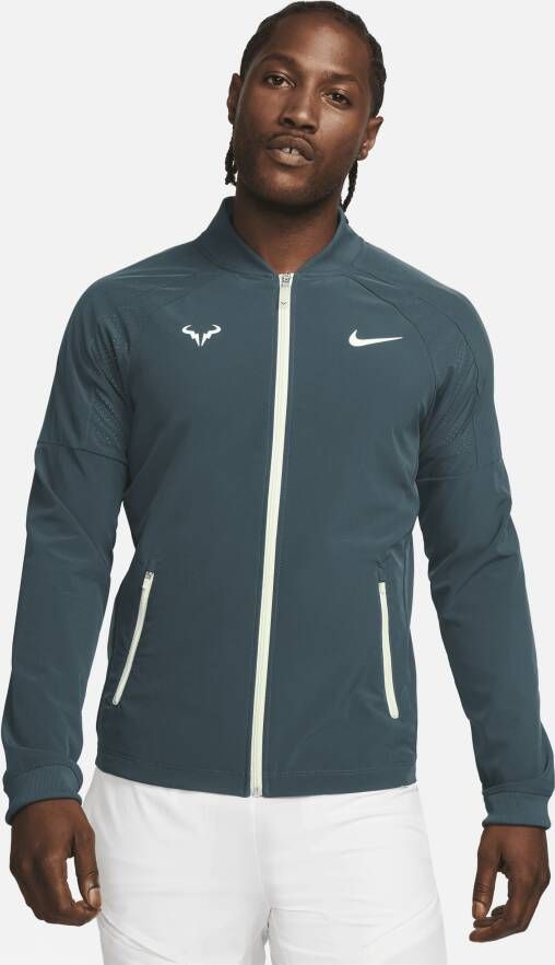 Nike Dri-FIT Rafa Tennisjack voor heren Groen